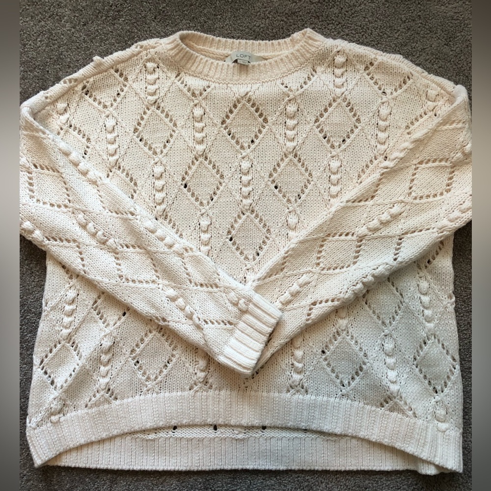 White/off white  sweater